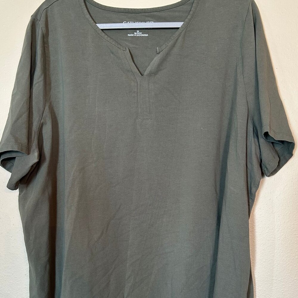 Suprema® Ultra-Soft Scoopneck Tee